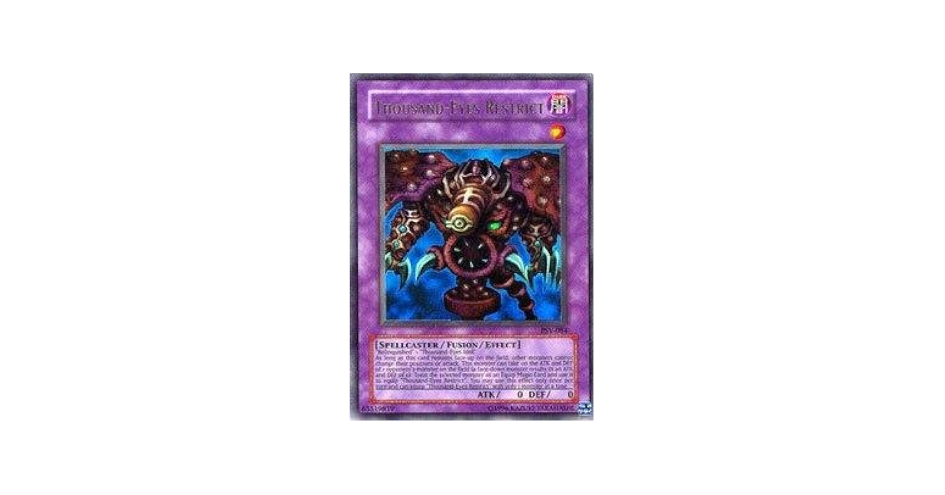 Amazon.com: Yu-Gi-Oh! - Thousand-Eyes Restrict (PSV-084